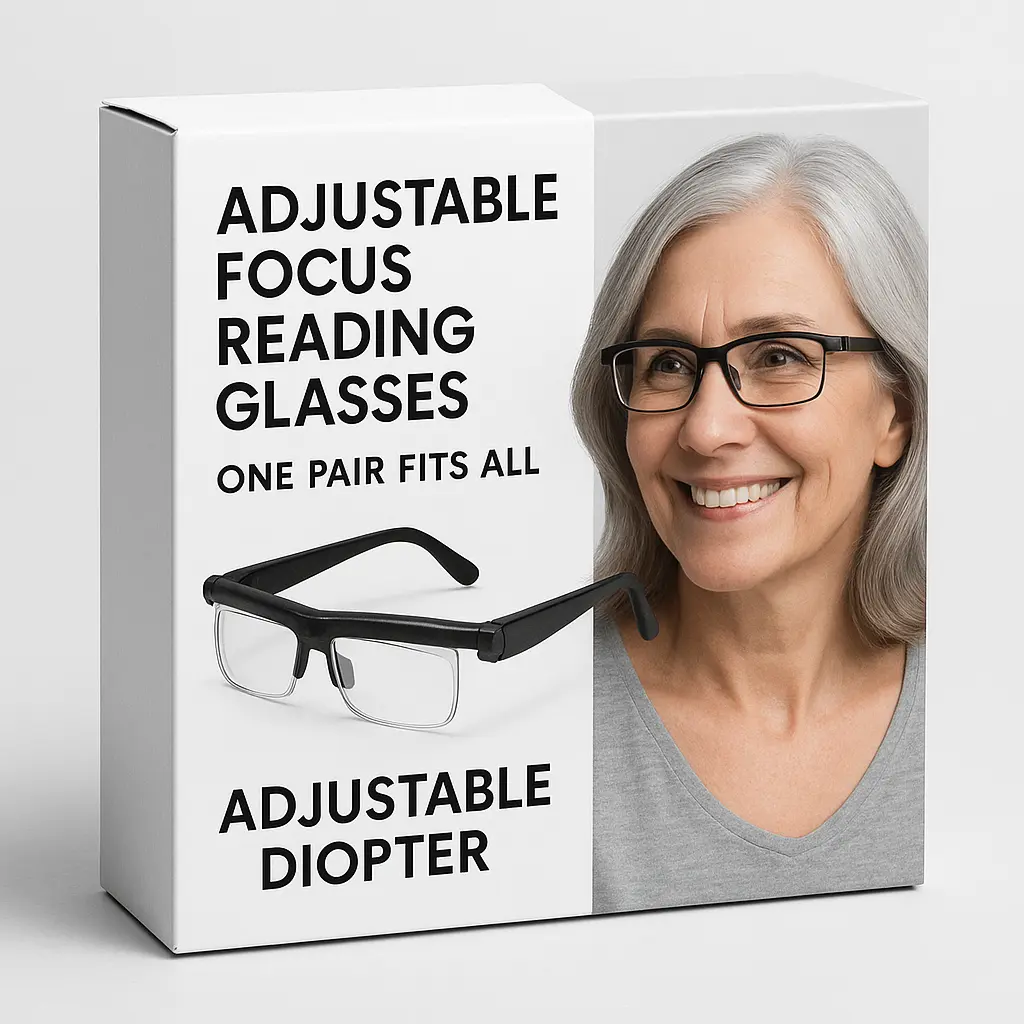 Adjustable Focus Reading Glasses