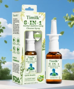6-in-1 Herbal mullein Lung Cleanse Spray