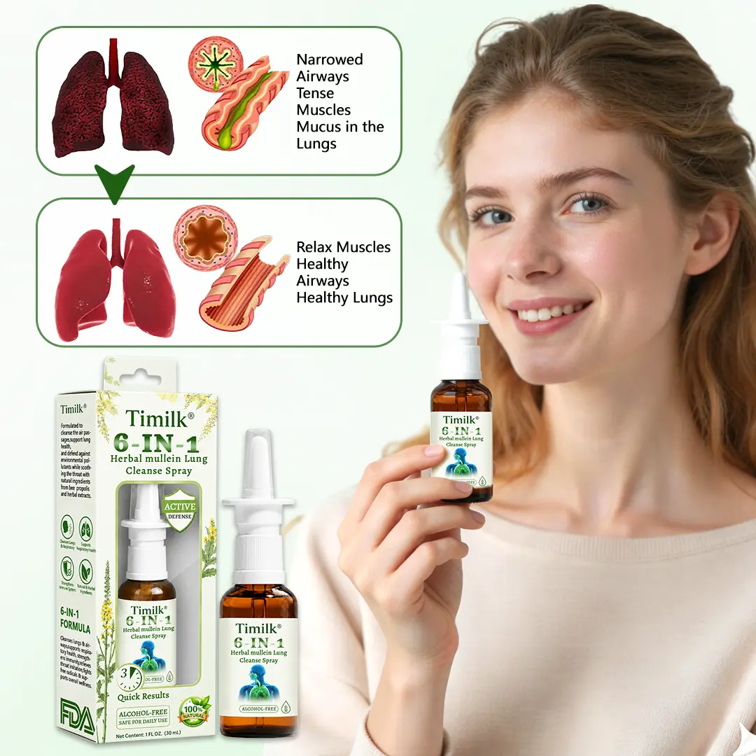 6-in-1 Herbal mullein Lung Cleanse Spray - Image 7