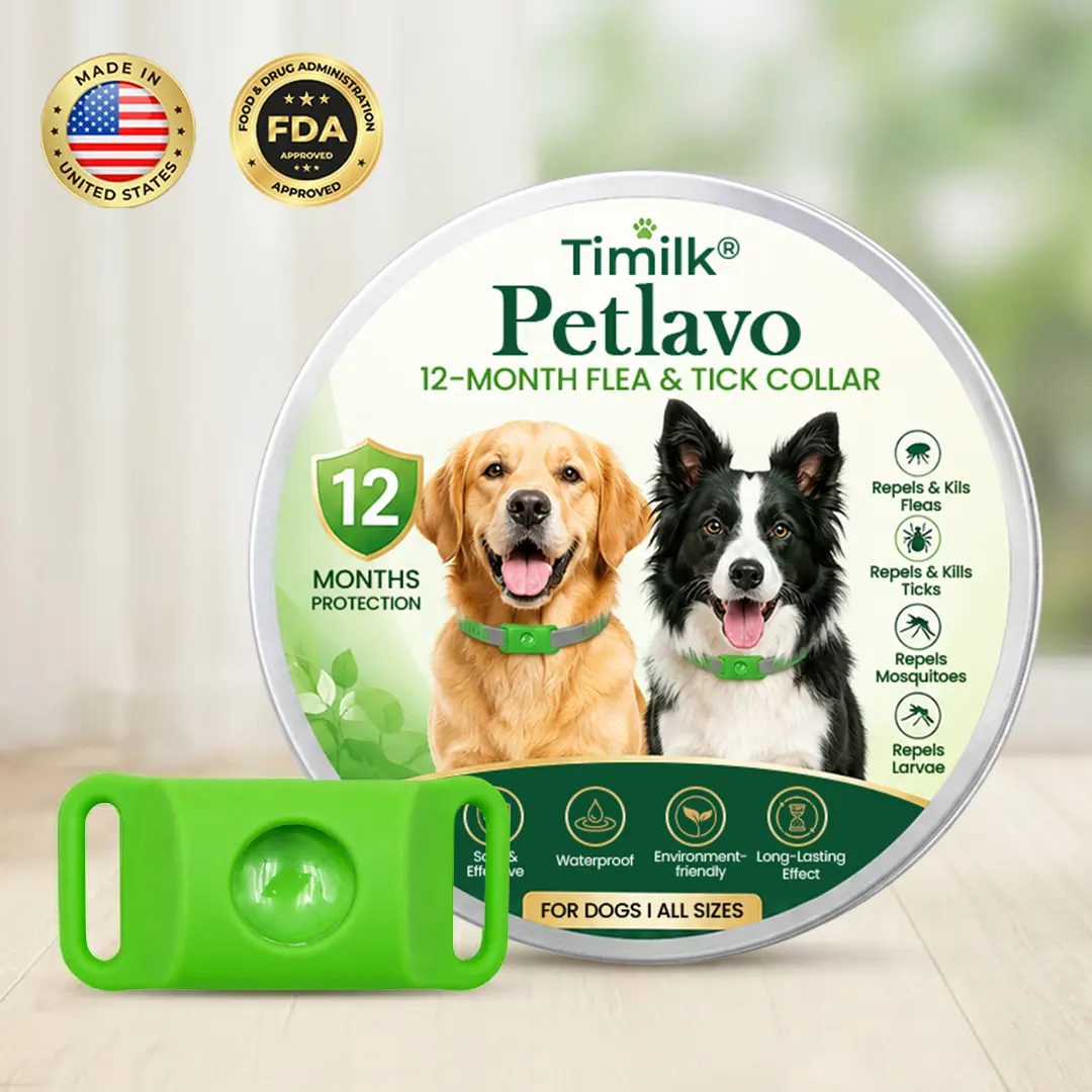 Petlavo 12-Month Flea & Tick Collar