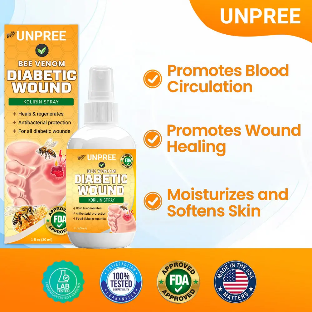 Bee Venom Diabetic Wound Kolirin Spray - Image 2