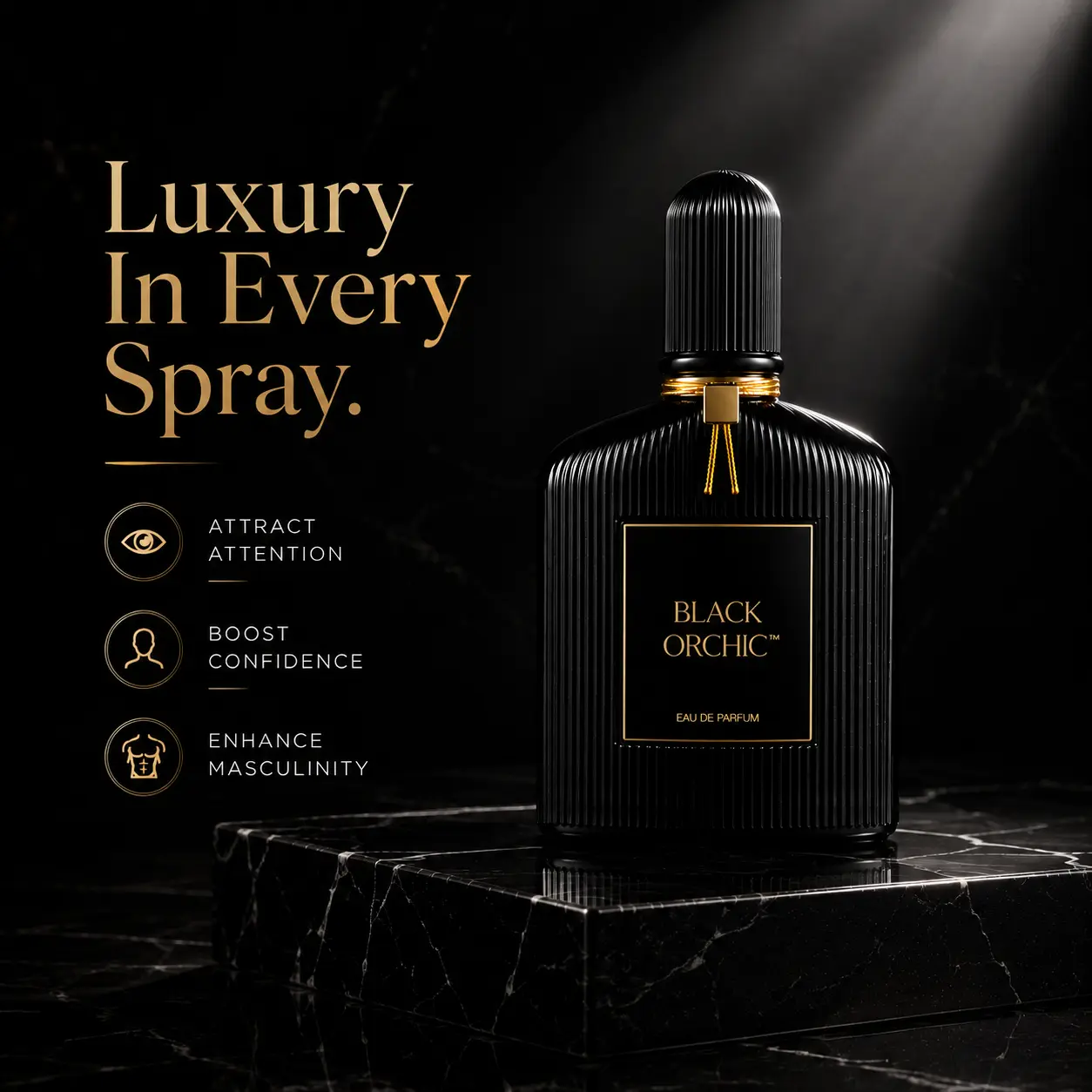 Black Orchic Pheromone Men Perfume - Image 2
