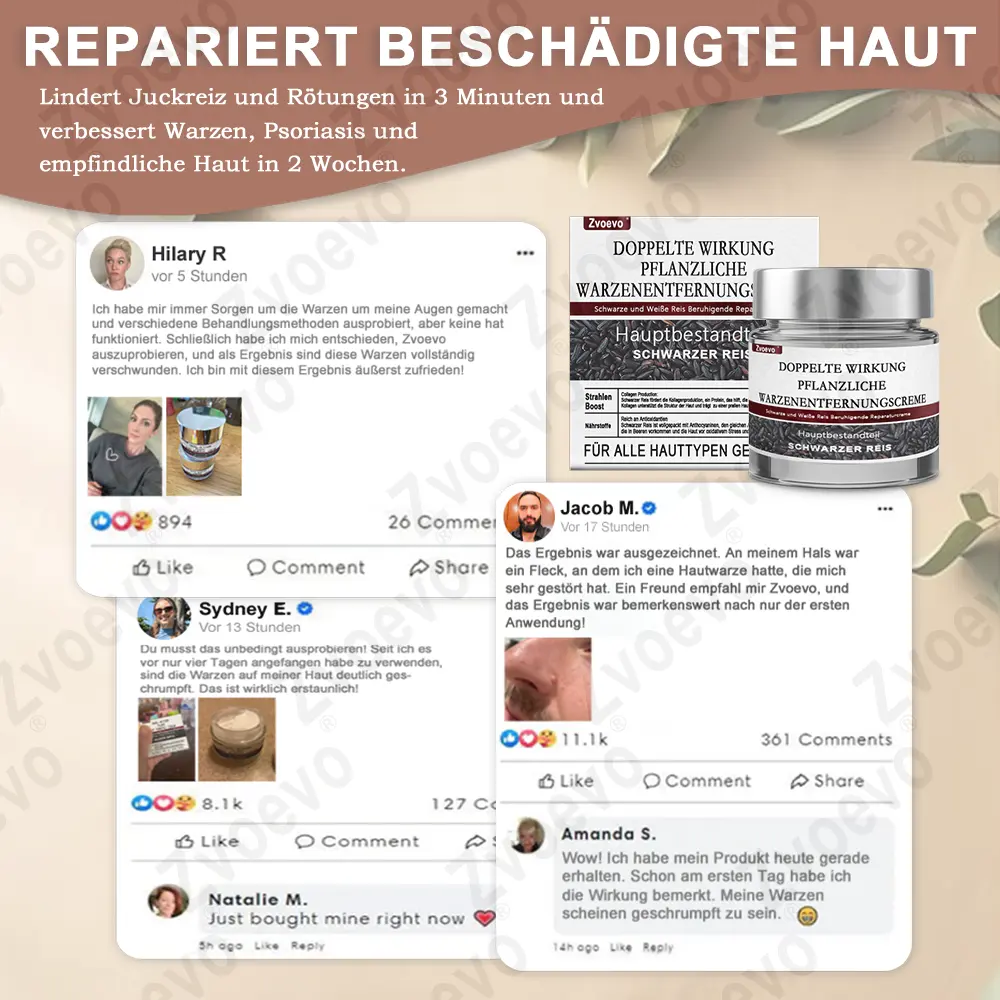 Schwarzer Reis Hautreparatur Essenzcreme - Image 12