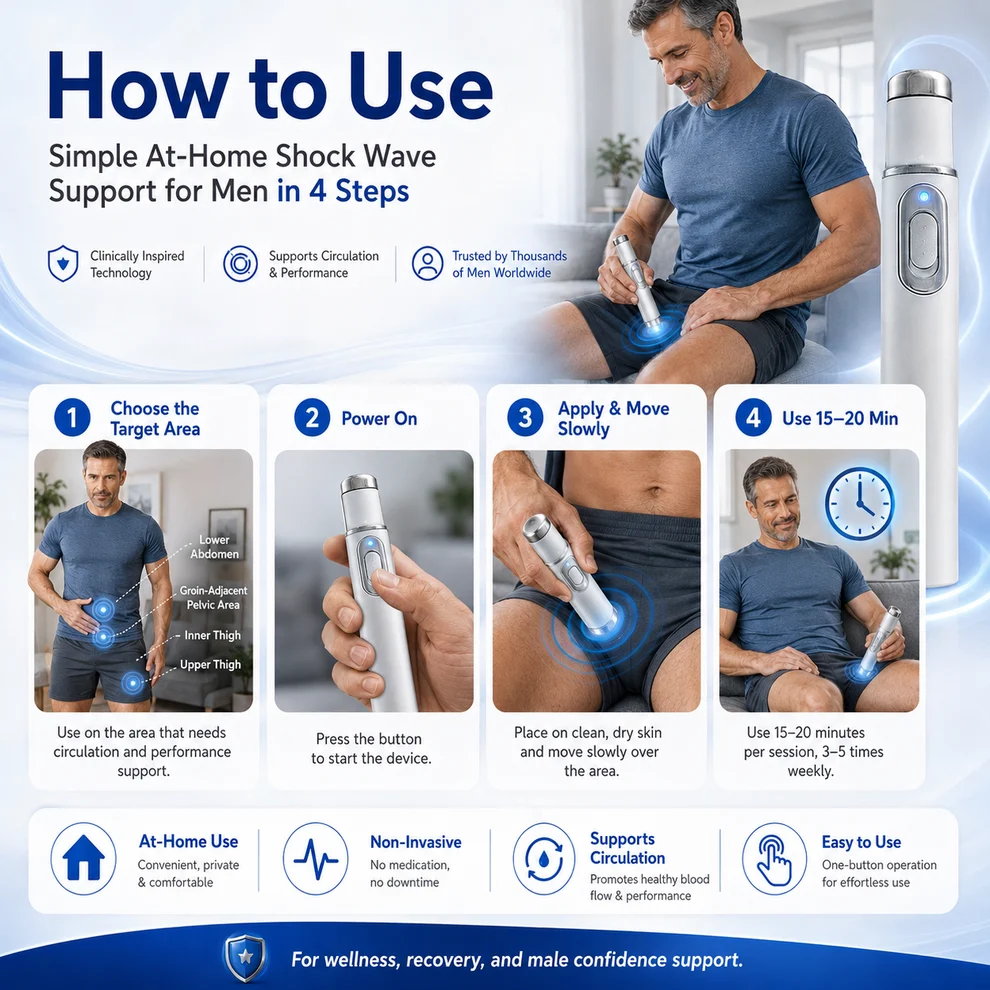 Ultrasonic Shock Wave Therapy Massager - Image 2