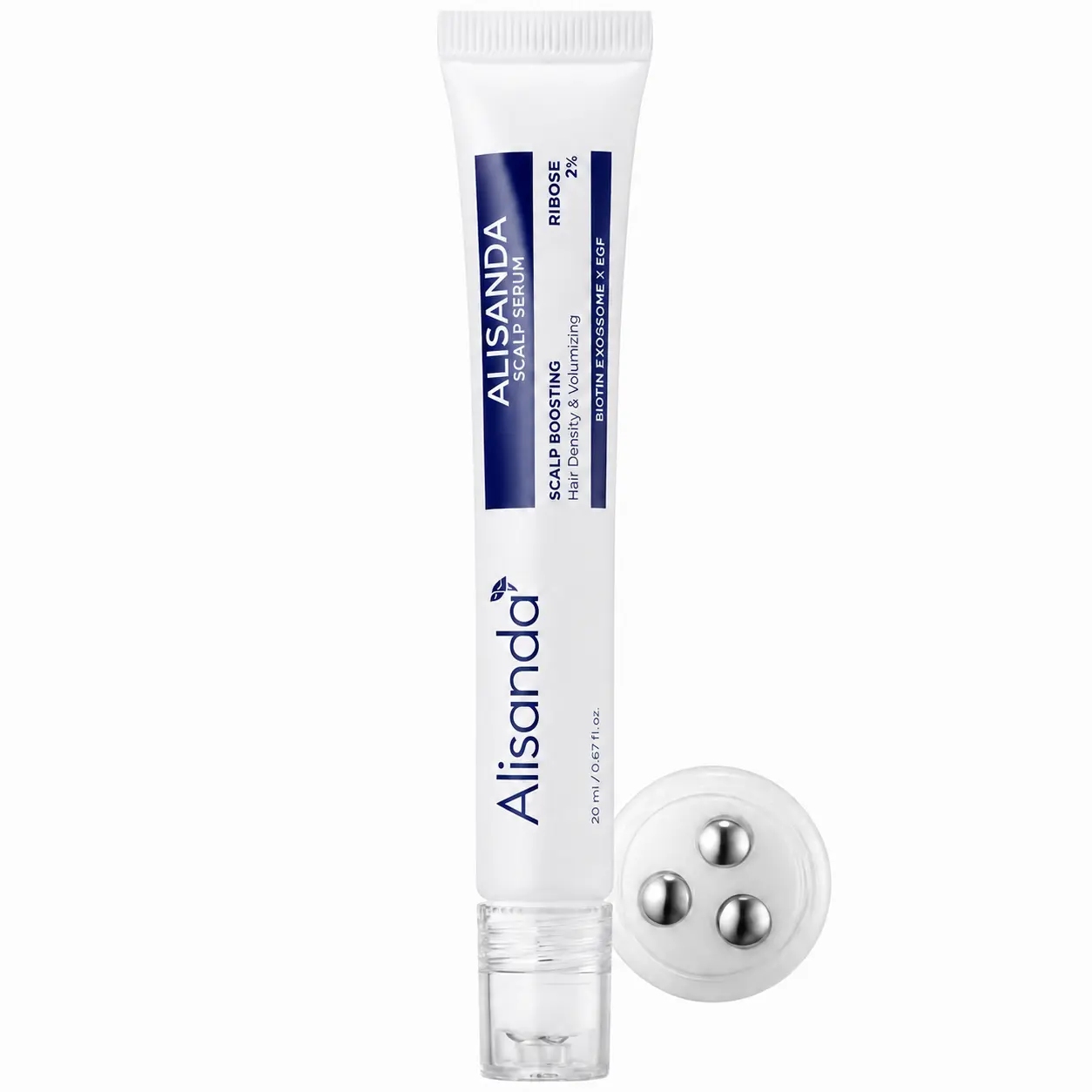 Alisanda RIBOSE Scalp Serum Roll-On for Fuller-Looking Hair - Image 7