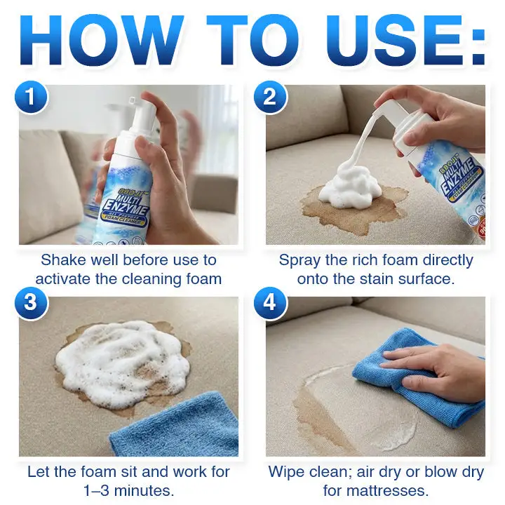 Multi-Enzyme Foam Cleaner - Image 13