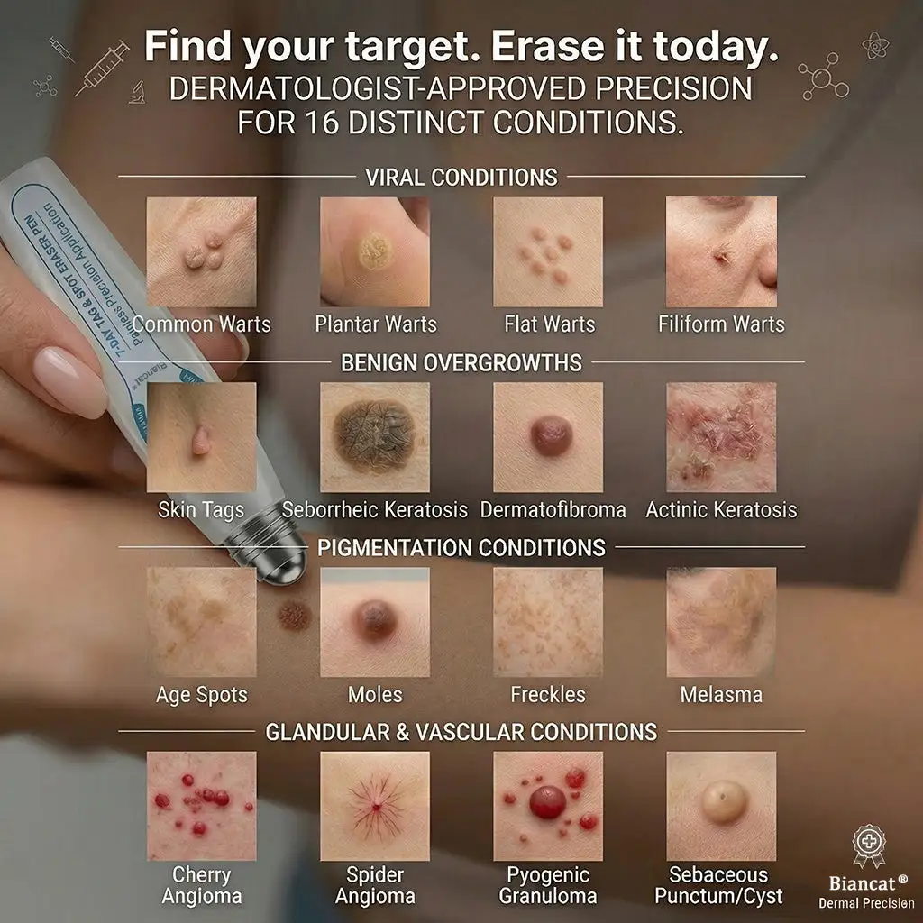 7-Day Skin Tag & Spot Eraser Painless & Scar-Free Advanced Imperfection Removal Rollerball Pen - Image 12