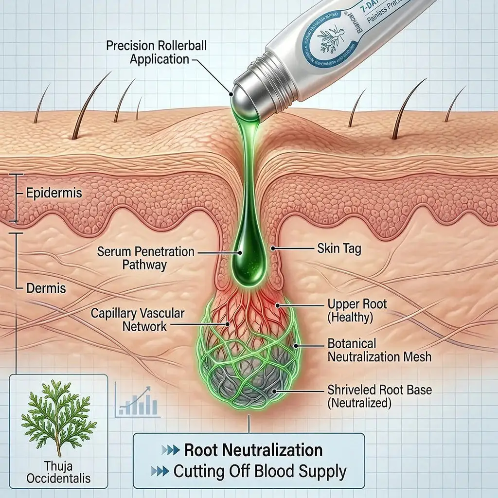 7-Day Skin Tag & Spot Eraser Painless & Scar-Free Advanced Imperfection Removal Rollerball Pen - Image 7