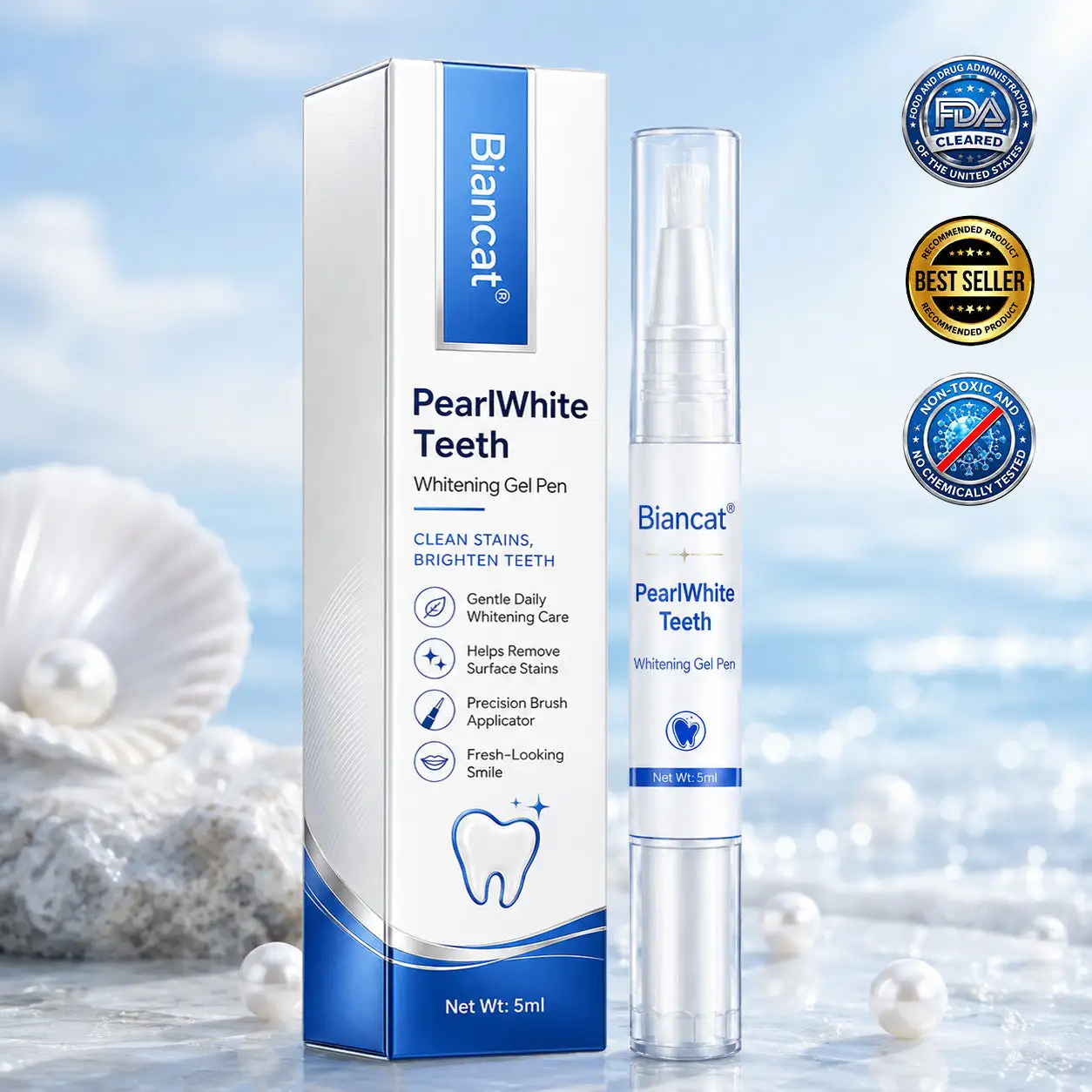 PearlWhite Teeth Whitening Gel Pen