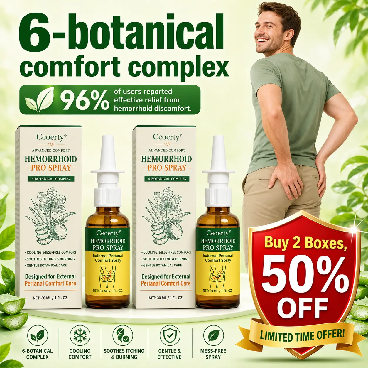 Advanced Comfort Hemorrhoid PRO Spray - Image 5