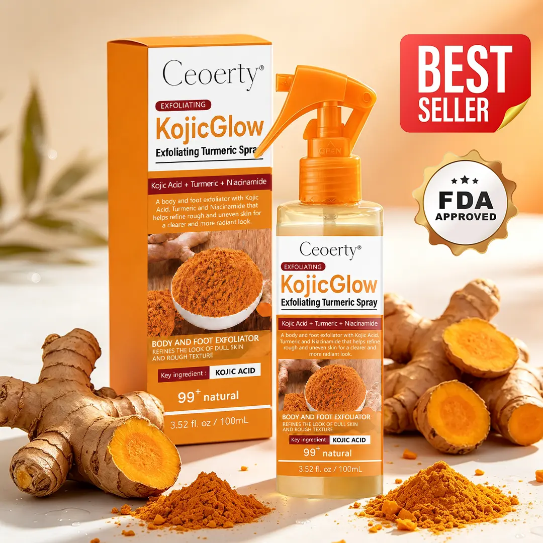 KojicGlow Exfoliating Turmeric Spray