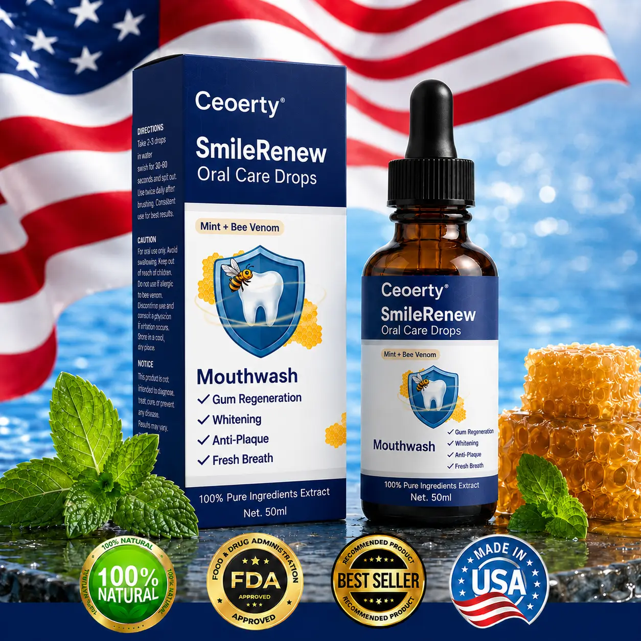 SmileRenew Oral Care Drops
