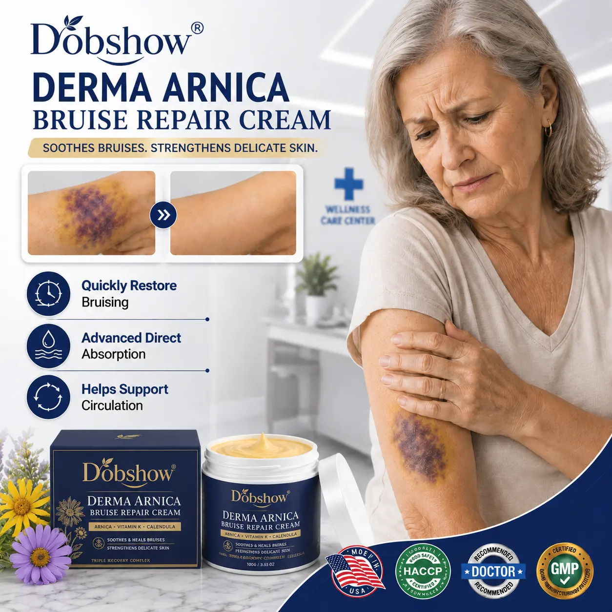 Derma Arnica Bruise Repair Cream