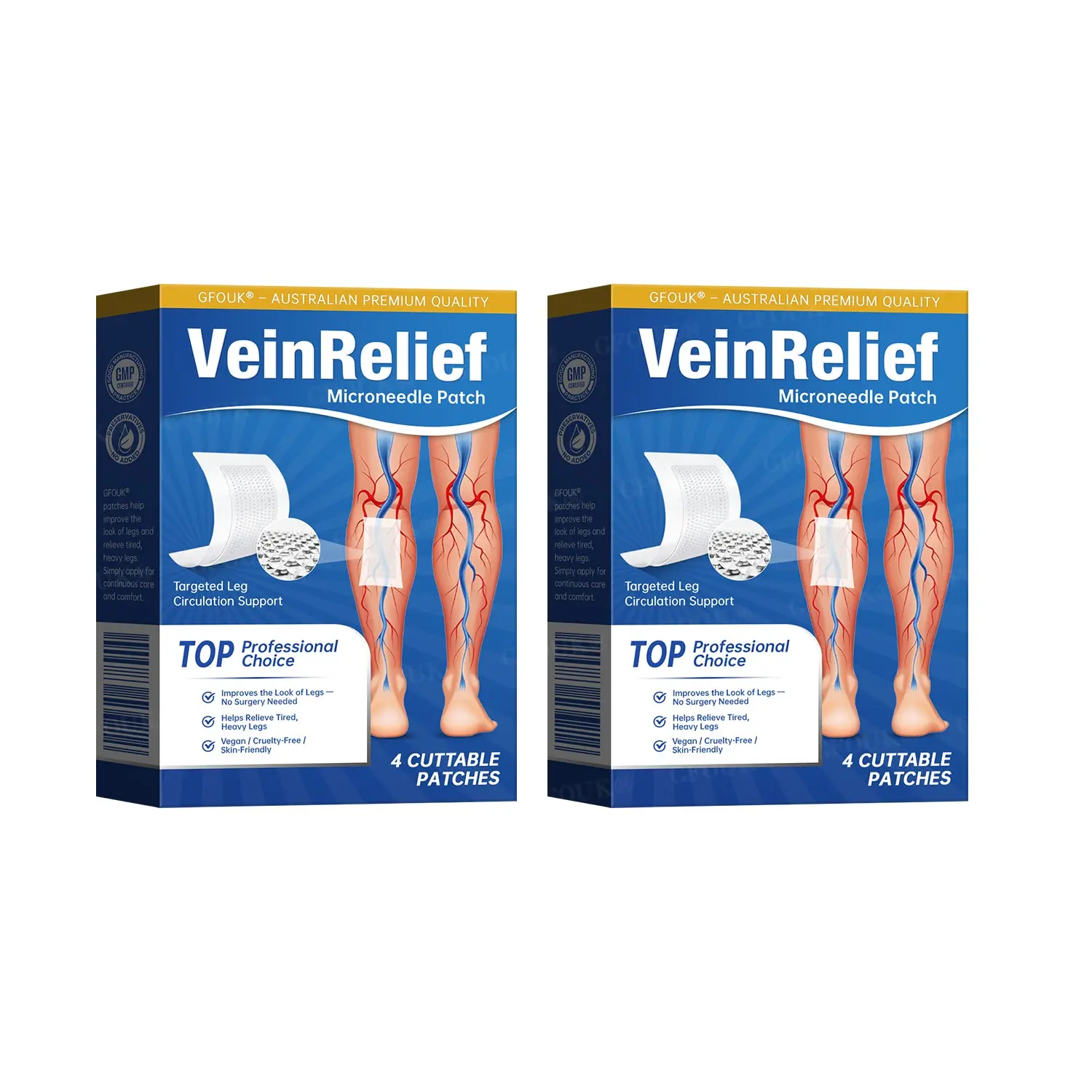 VeinRelief Microneedle Patch