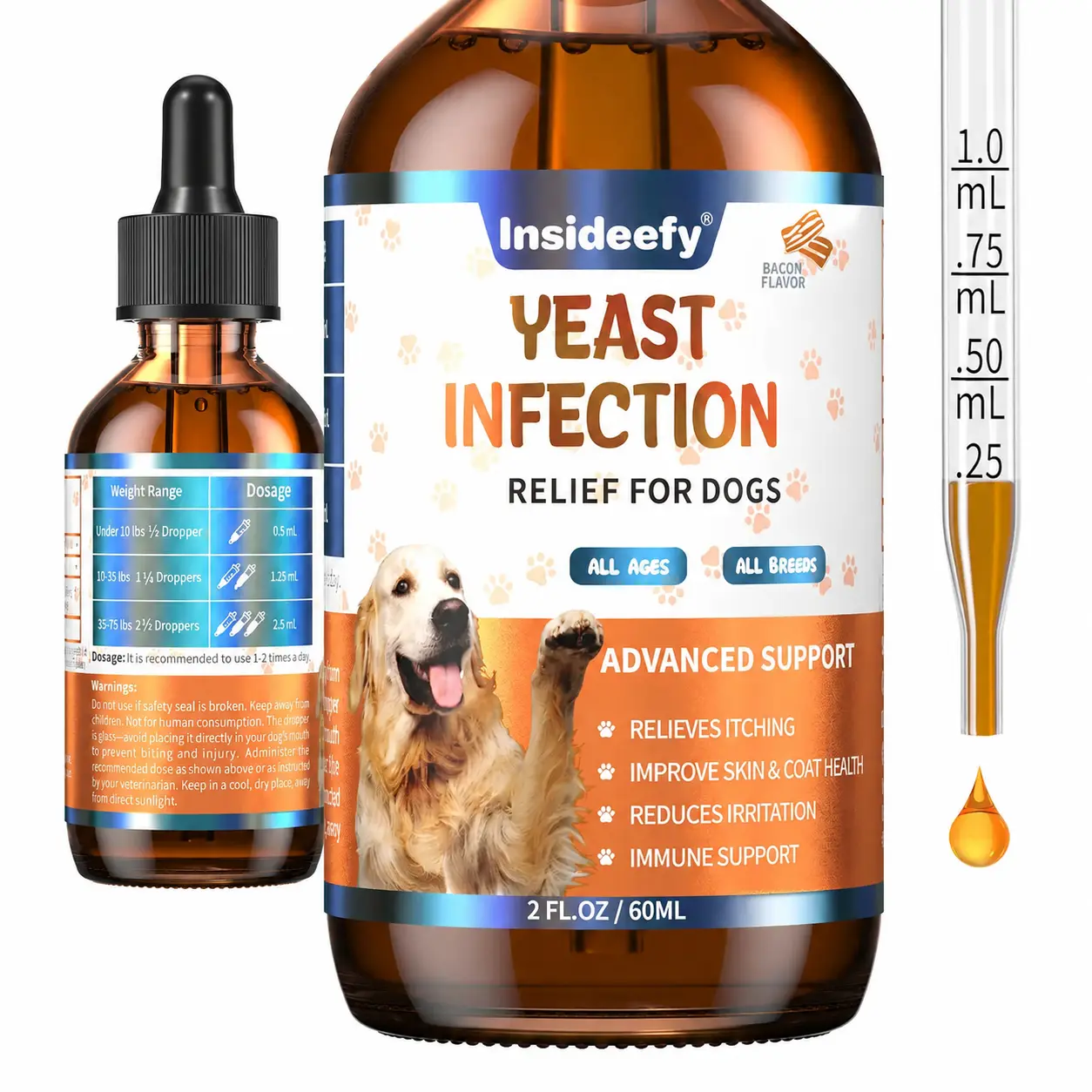 Dog Ear & Skin Relief Drops