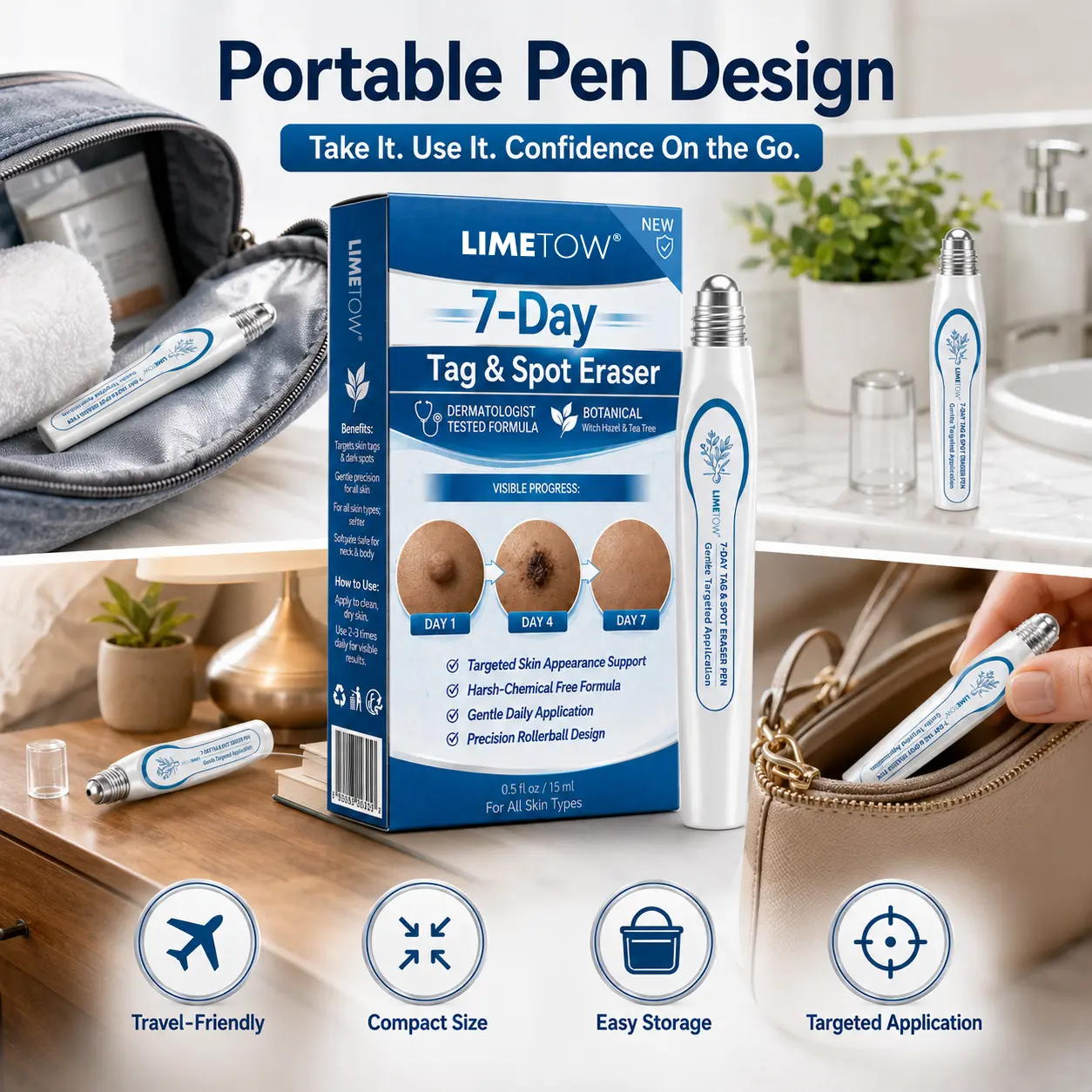 LIMETOW® Advanced Imperfection Care Rollerball Pen