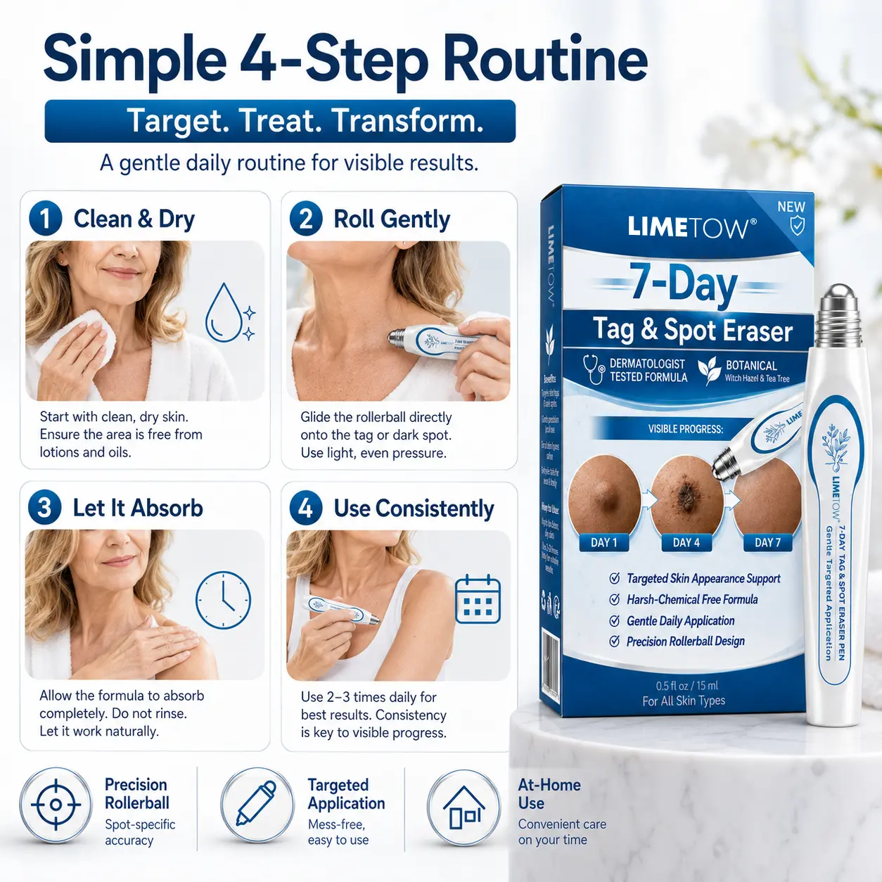 LIMETOW® Advanced Imperfection Care Rollerball Pen