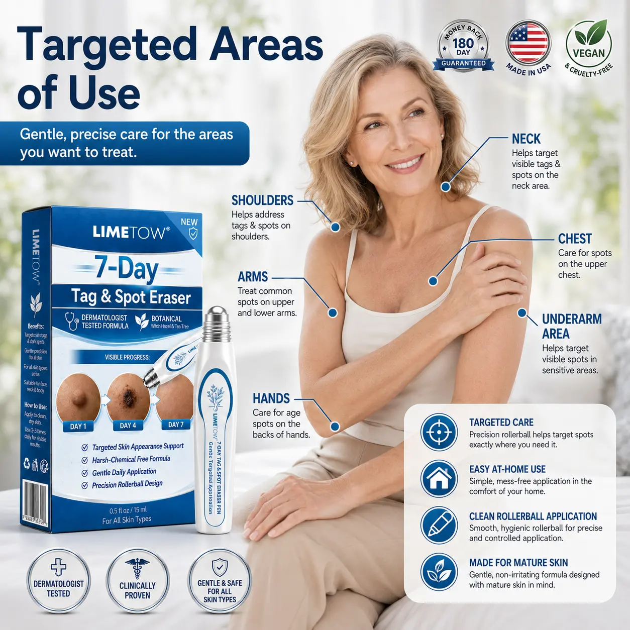 LIMETOW® Advanced Imperfection Care Rollerball Pen