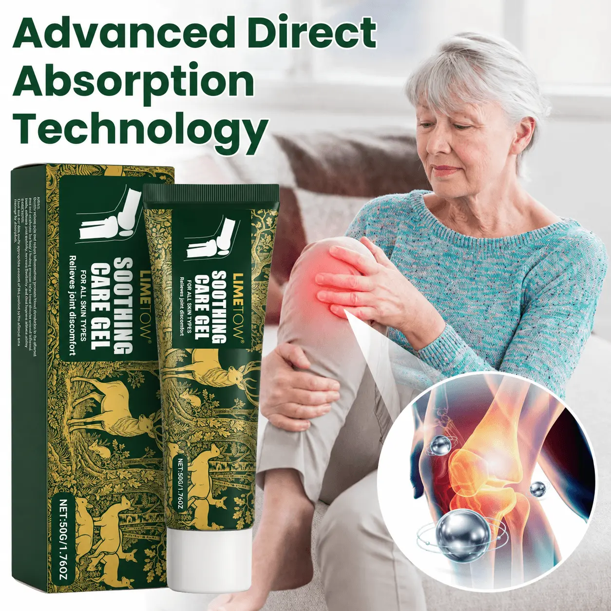 LIMETOW® The Joint Gel That Finally Goes Where Pain Hides