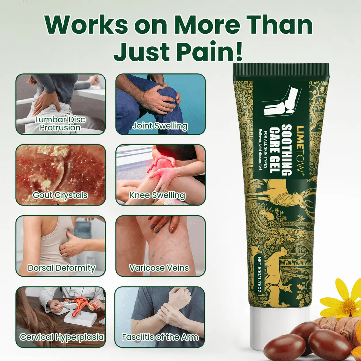 LIMETOW® The Joint Gel That Finally Goes Where Pain Hides