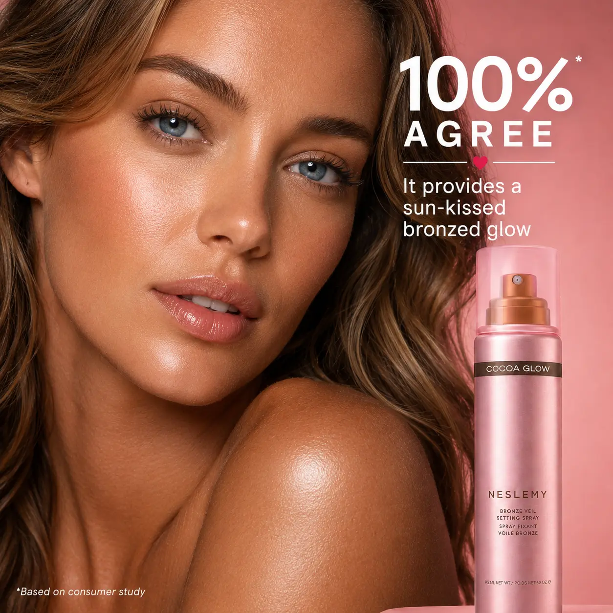 NESLEMY Bronze Veil Waterproof Setting Spray - Image 6