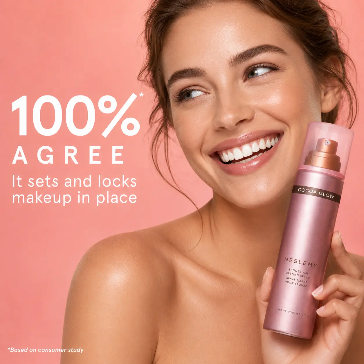 NESLEMY Bronze Veil Waterproof Setting Spray - Image 7