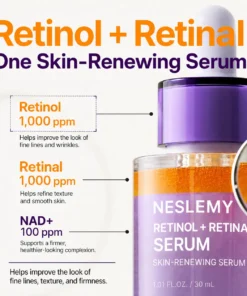NESLEMY Retinol + Retinal NAD+ Firming Serum