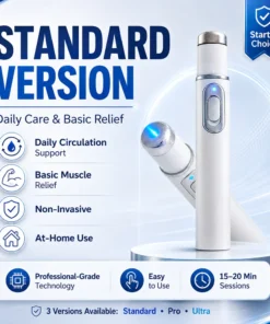 Ultrasonic Shock Wave Therapy Massager - 1 Pc