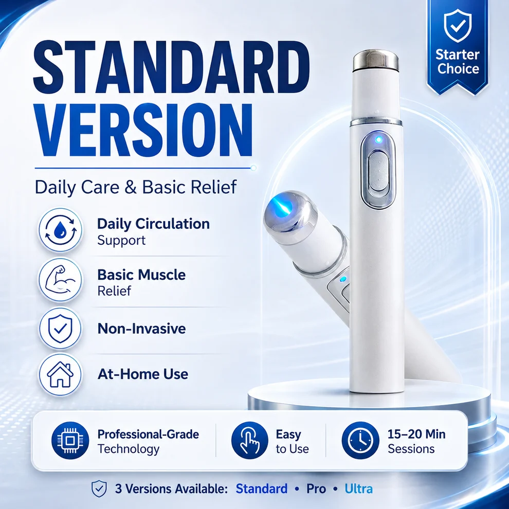 Ultrasonic Shock Wave Therapy Massager