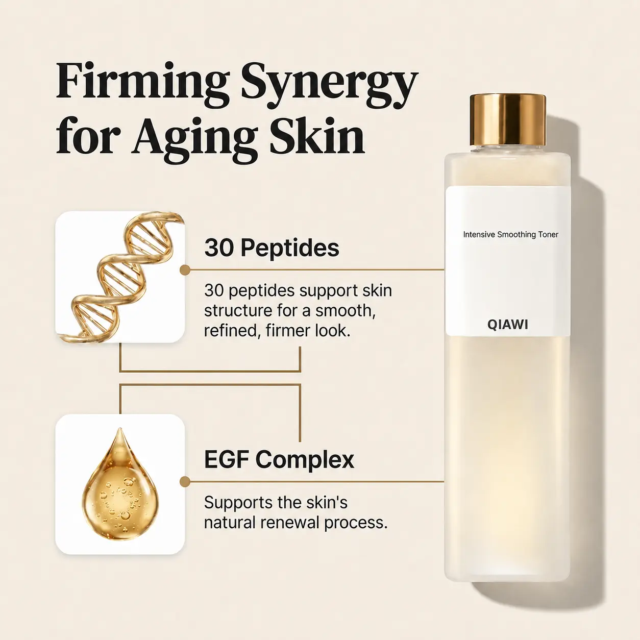 QIAWI Silky Hydration Firming Toner - Image 2