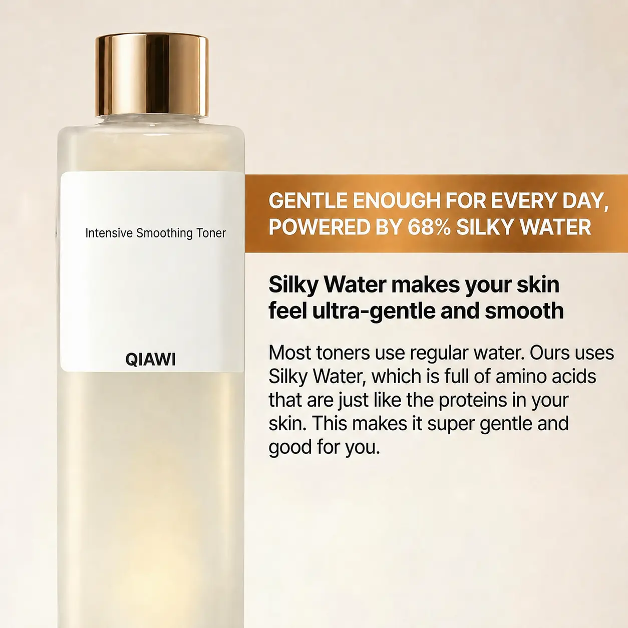 QIAWI Silky Hydration Firming Toner - Image 3