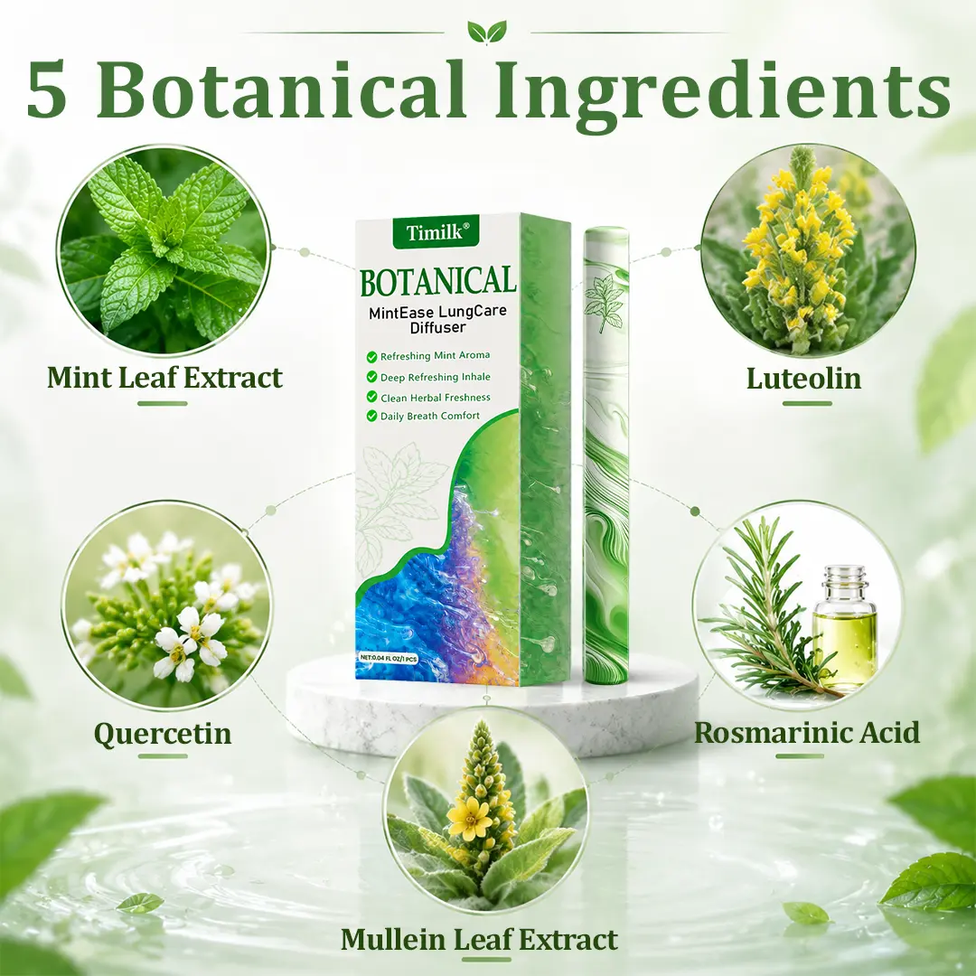 Botanical MintEase LungCare Diffuser - Image 4