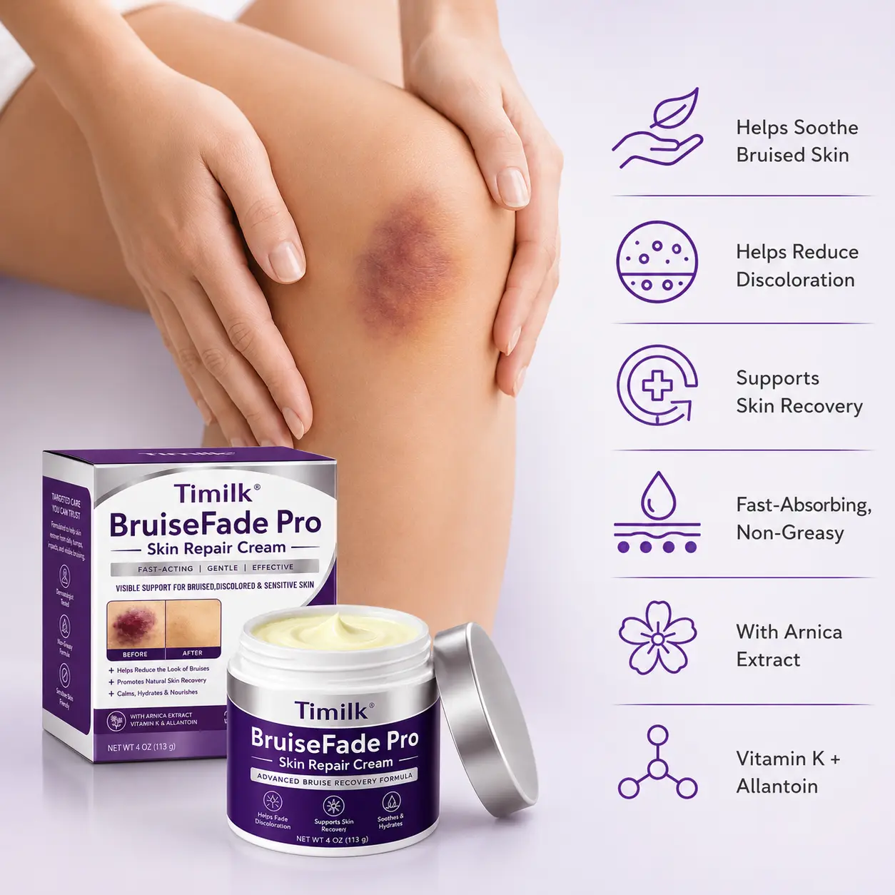 BruiseFade Pro Skin Repair Cream - Image 4