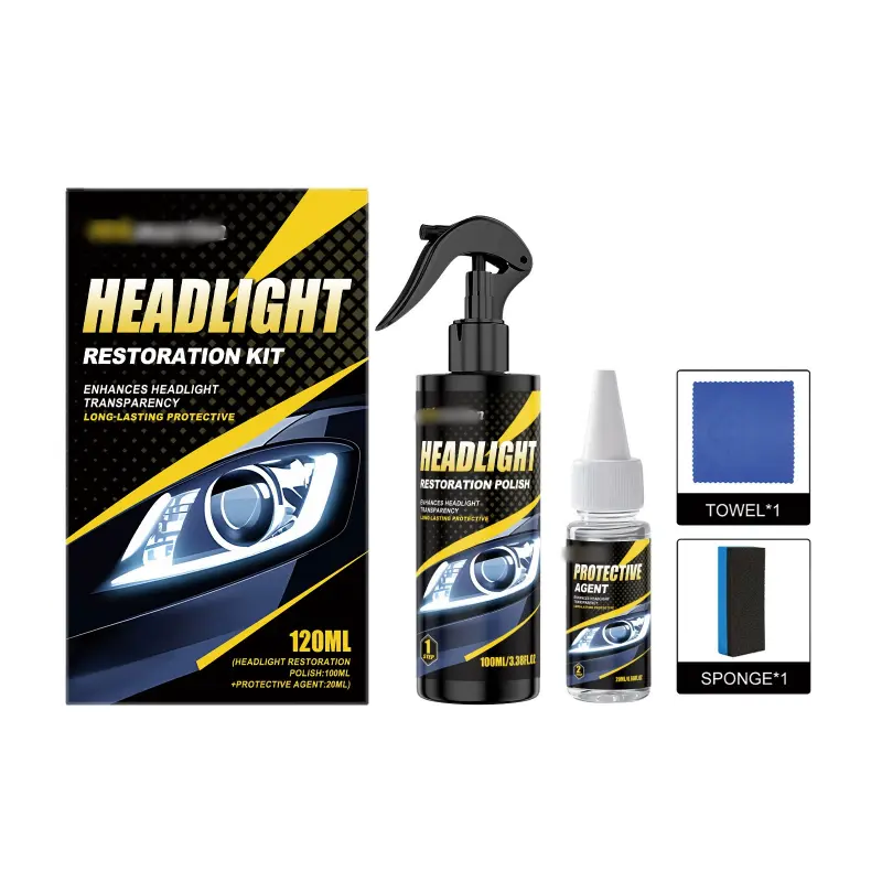 Professional Headlight Polish and Sealant Kit - Image 11
