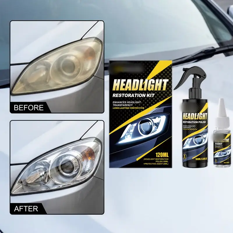 Professional Headlight Polish and Sealant Kit - Image 6