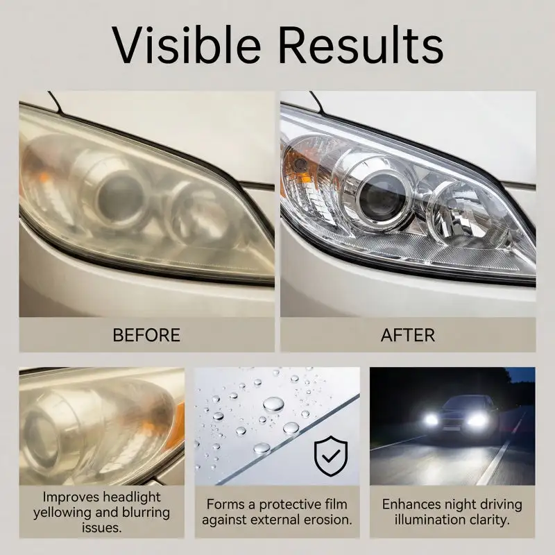 Professional Headlight Polish and Sealant Kit - Image 8