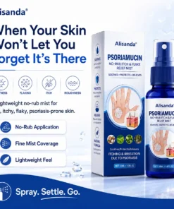 PsoriaMucin No-Rub Itch & Flake Relief Mist