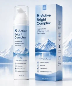 8X Niacinamide Foaming Whitening Toothpaste