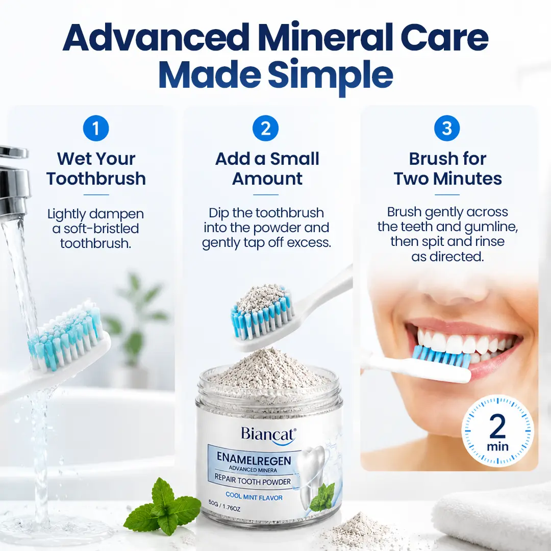 EnamelRegen Advanced Mineral Repair Tooth Powder - Image 12