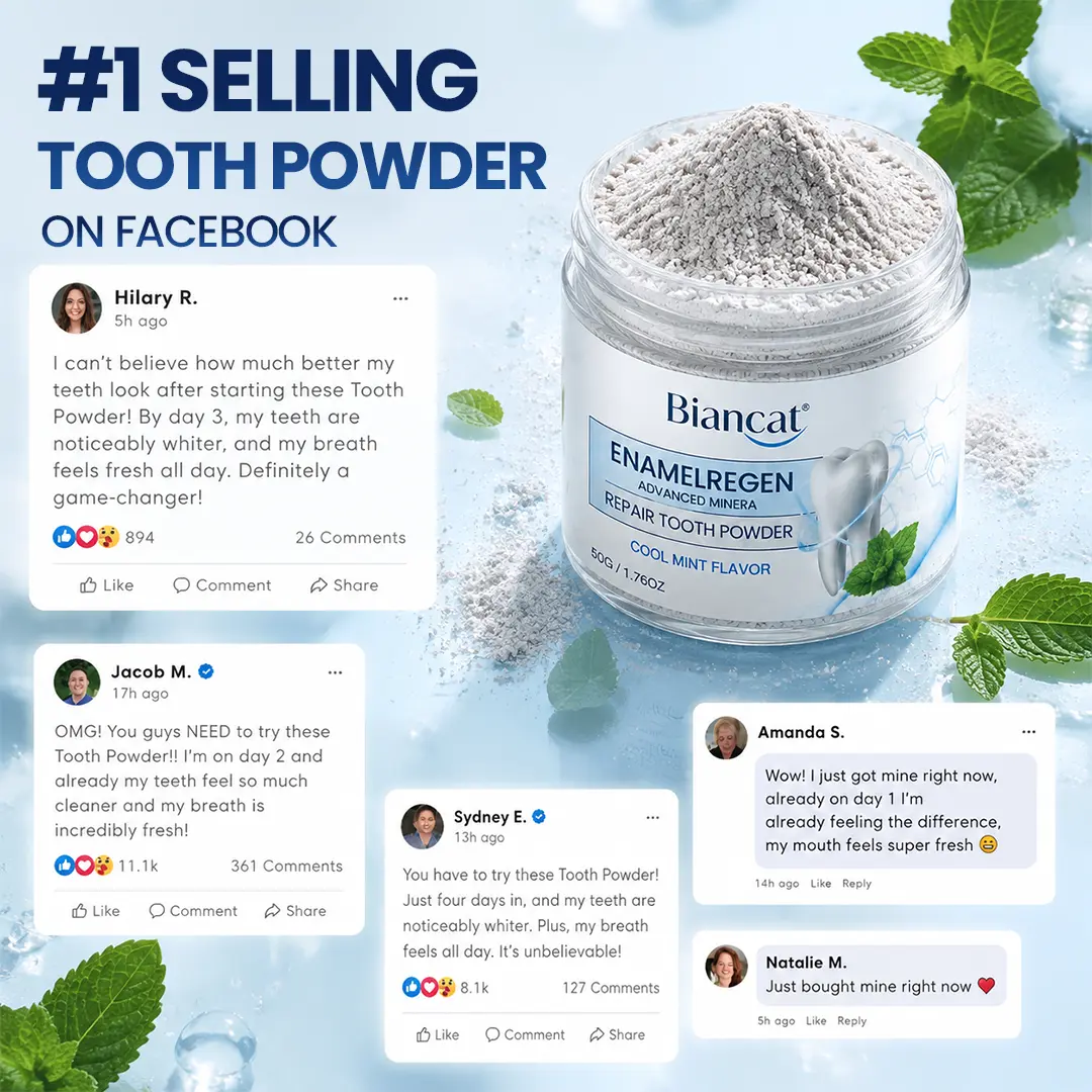 EnamelRegen Advanced Mineral Repair Tooth Powder - Image 3