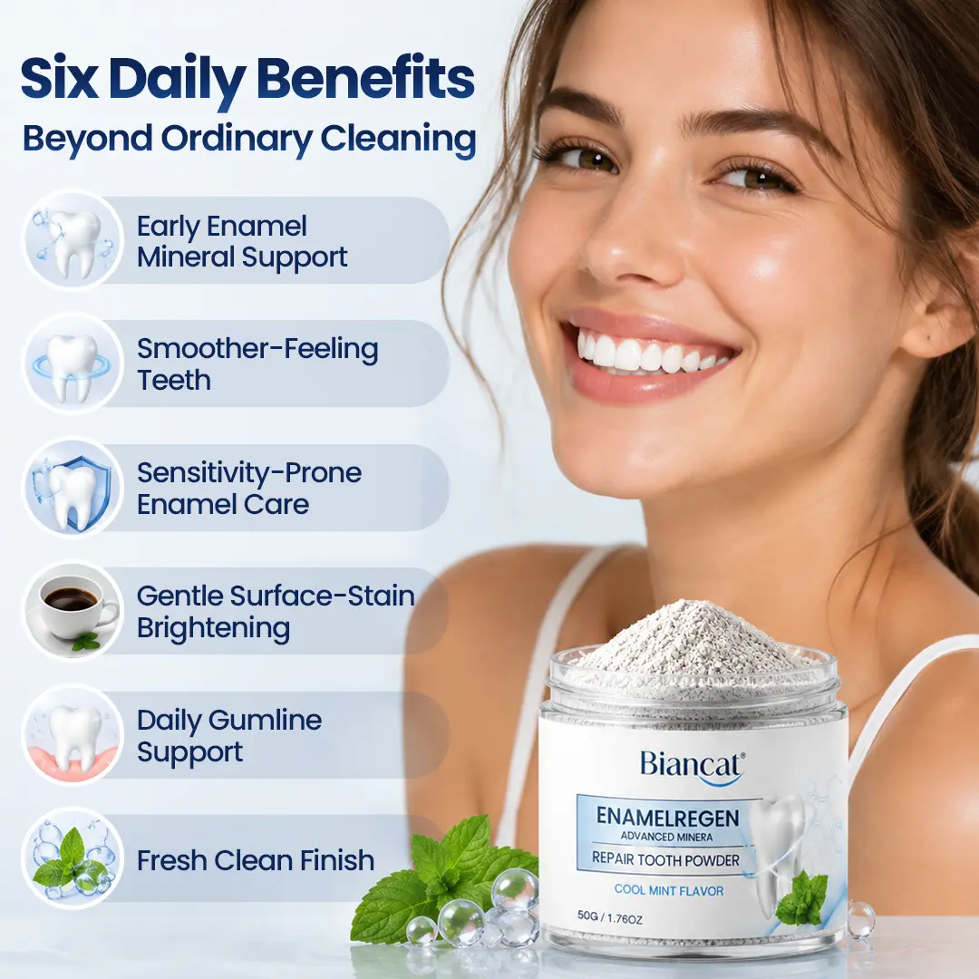 EnamelRegen Advanced Mineral Repair Tooth Powder - Image 11