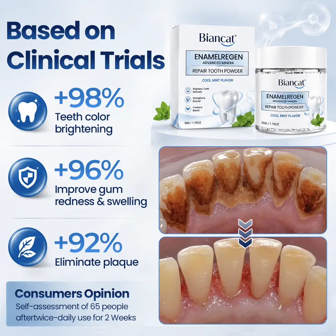 EnamelRegen Advanced Mineral Repair Tooth Powder - Image 6