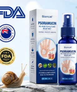 PsoriaMucin No-Rub Itch & Flake Relief Mist
