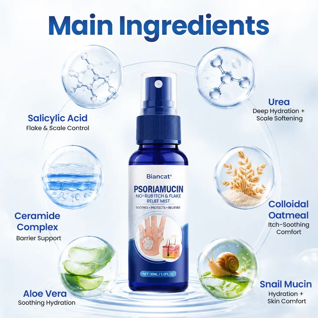 PsoriaMucin No-Rub Itch & Flake Relief Mist - Image 7