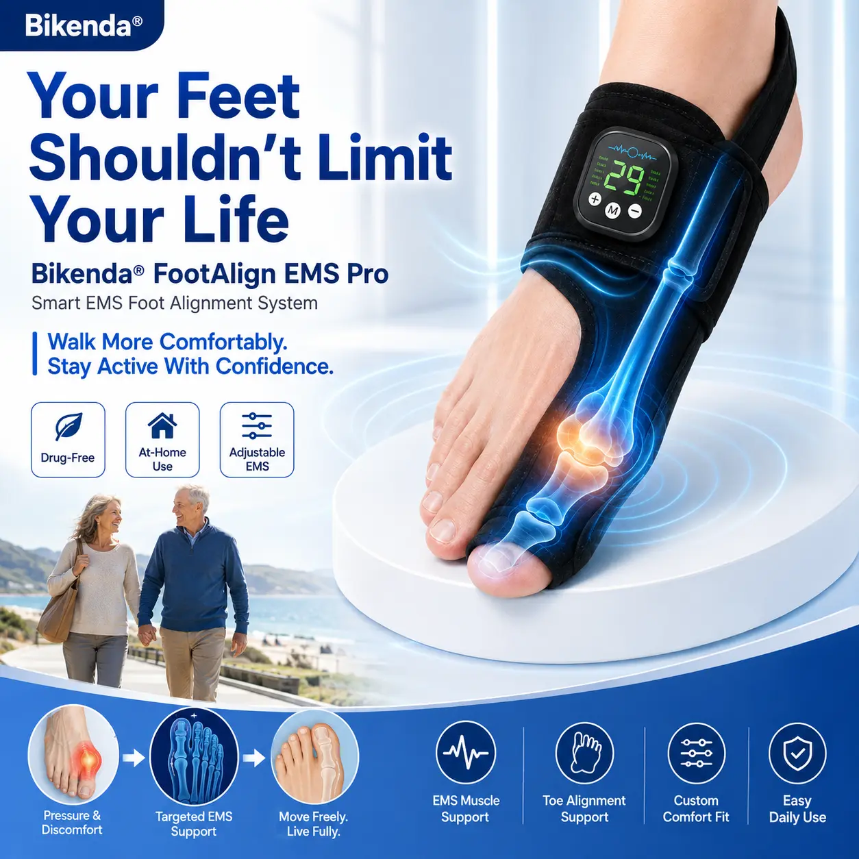 FootAlign EMS Pro —— Advanced EMS Foot Support System