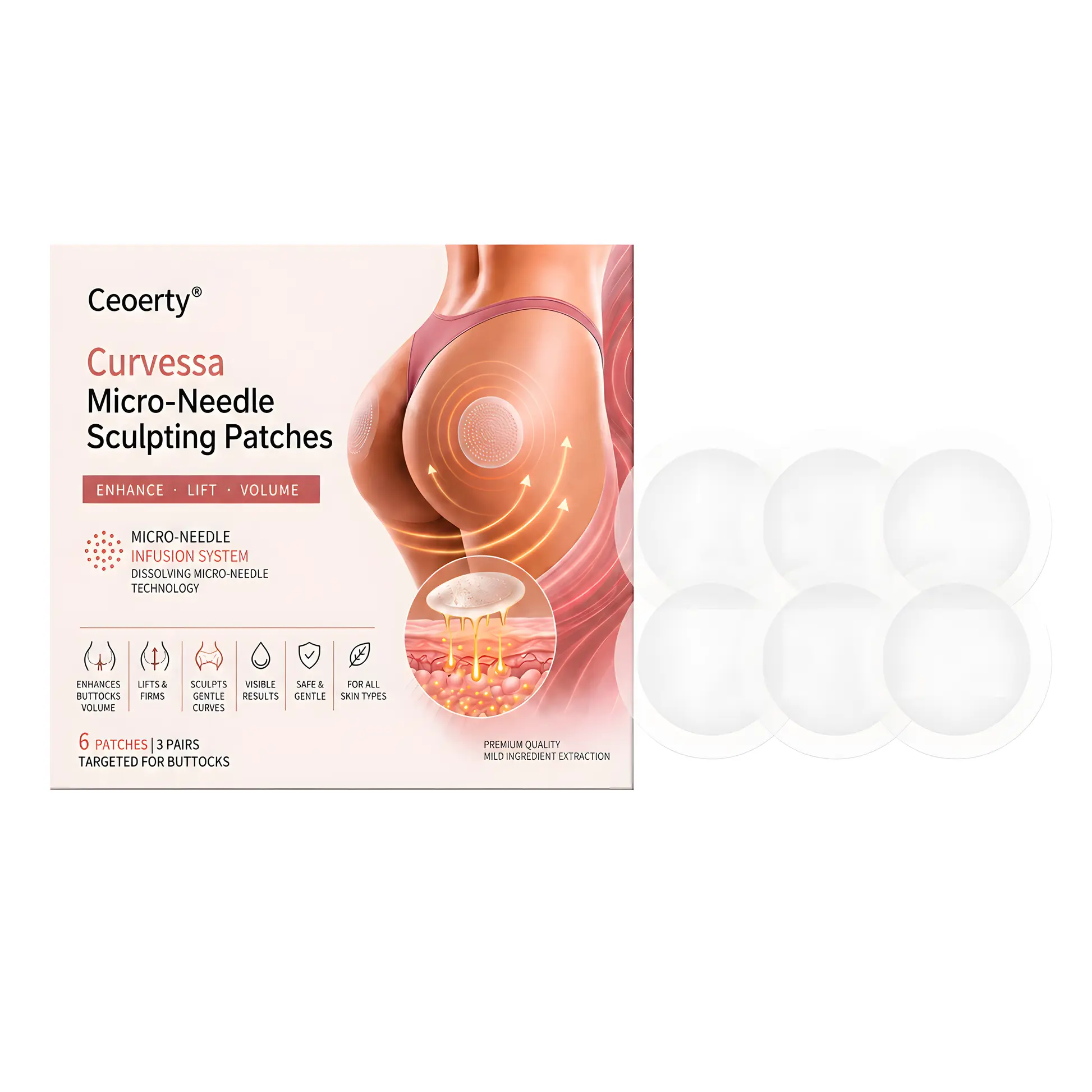 Curvessa Micro-Needle Sculpting Patches - Image 9