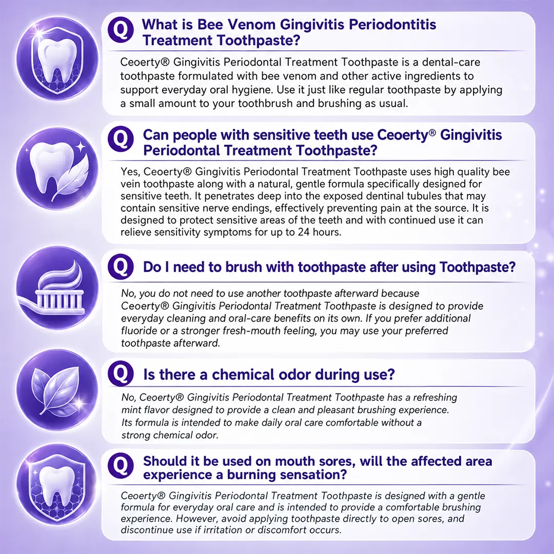 Gingivitis Periodontal Treatment Toothpaste - Image 12