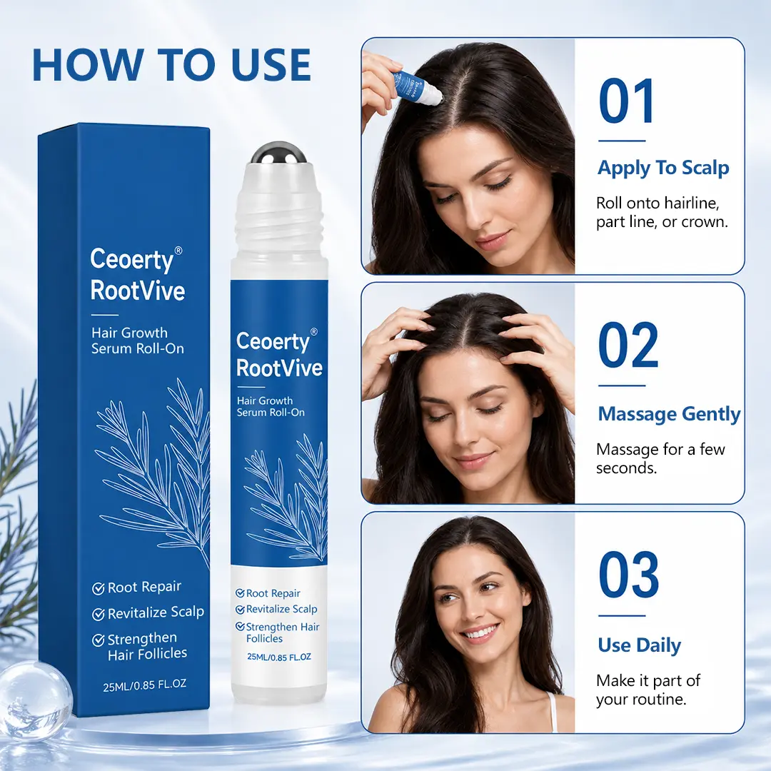 RootVive Hair Growth Serum Roll-On - Image 9