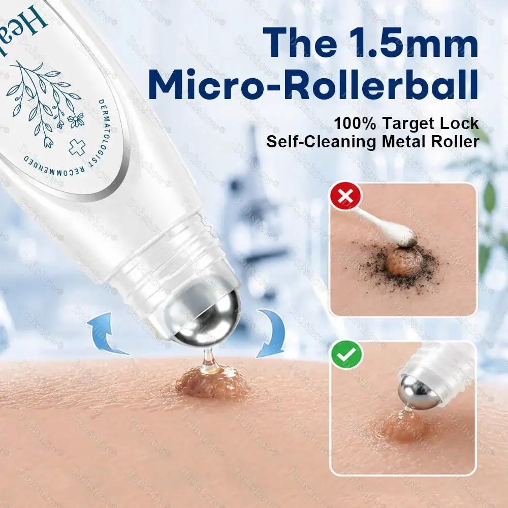 7-Day Blemish Remover Pain-Free & Scar-Free Advanced Roller Pen for Skin Tags and Spots - Image 5