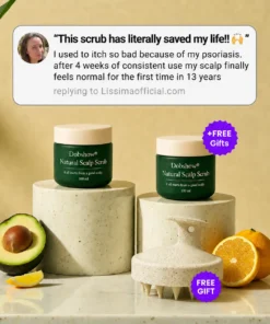 Avocado & Orange Nourishing Anti-Dandruff Scalp Scrub